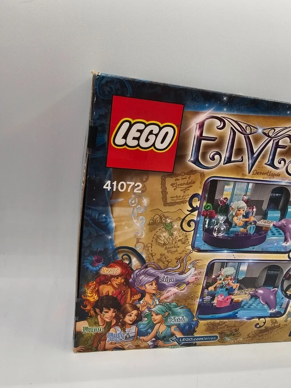LEGO (41072) Elves Naida's Spa Secret 249 pcs - Elf Dolphin - Retired 2015 - New